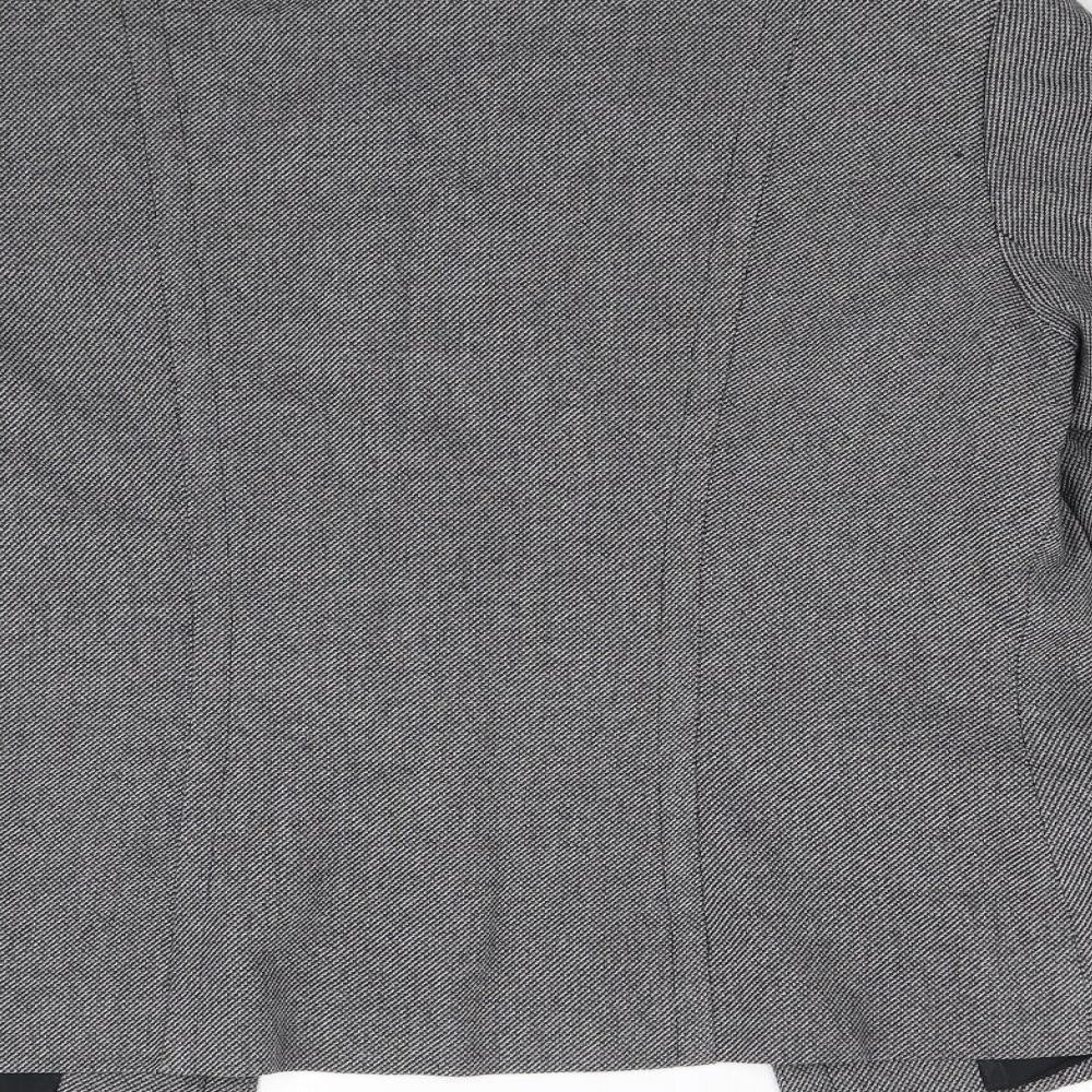 Wallis Womens Grey   Jacket Blazer Size 12