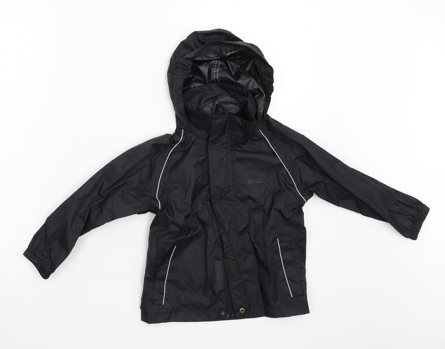 Mountain Warehouse Boys Black   Anorak Jacket Size 3-4 Years