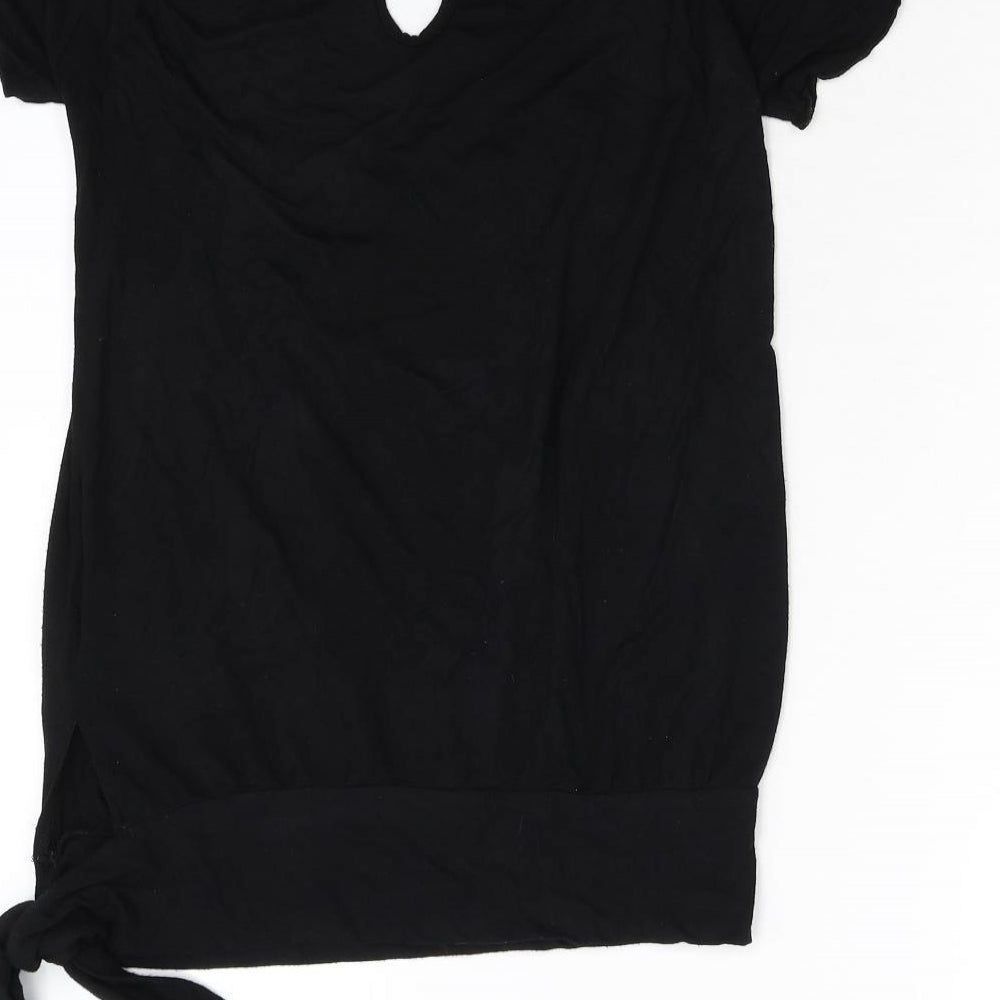 New Look Womens Black   Basic T-Shirt Size 10