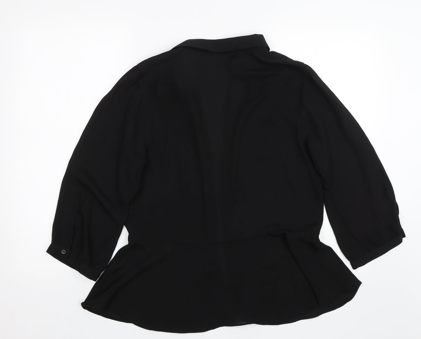 TU Womens Black   Basic Blouse Size 14