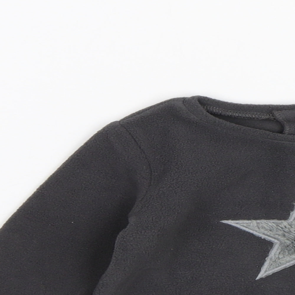 NEXT Baby Grey   Pullover Jumper Size 9-12 Months  - Star
