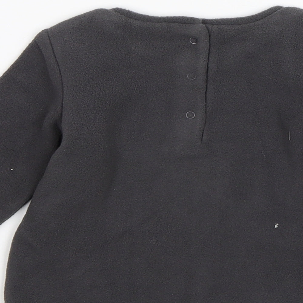 NEXT Baby Grey   Pullover Jumper Size 9-12 Months  - Star