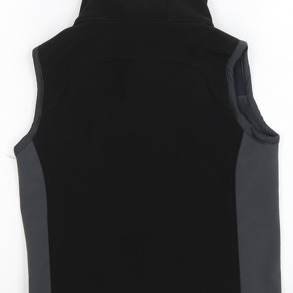 Regatta Boys Black   Gilet Jacket Size 5-6 Years
