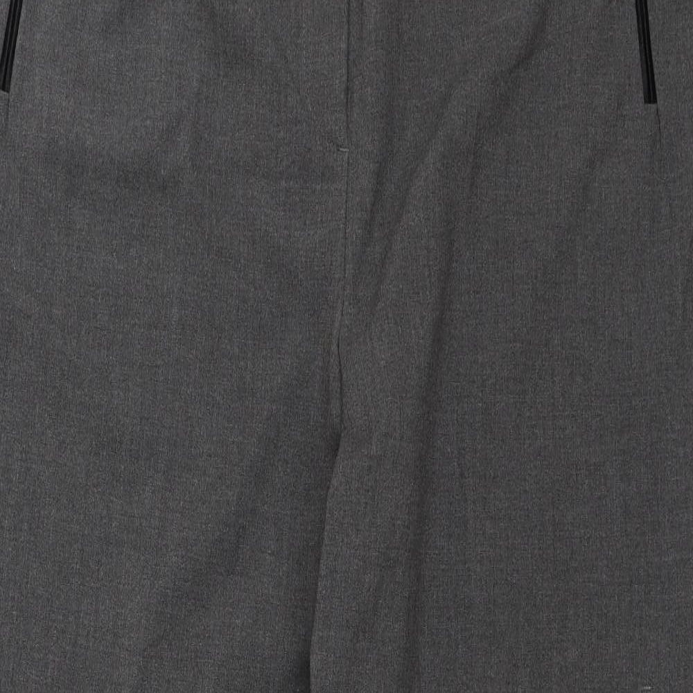 Magic Sculpt Womens Grey   Dress Pants Trousers Size 20 L26 in