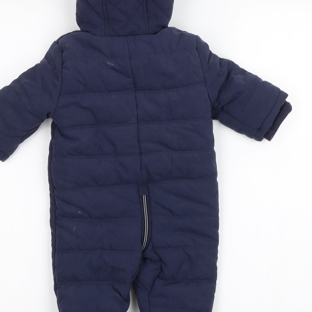 George Baby Blue   Jacket Snowsuit Size 3-6 Months