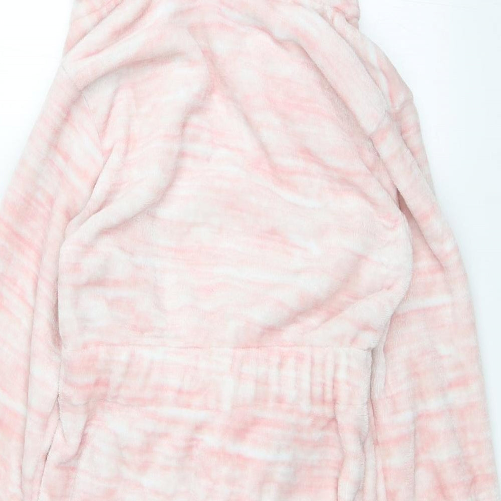 George Girls Pink Solid  Top Robe Size 9-10 Years