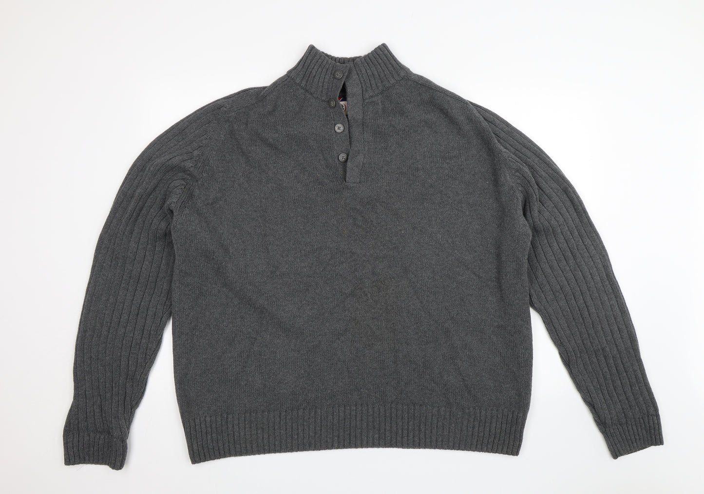 Blue Harbour Mens Grey   Pullover Jumper Size 2XL