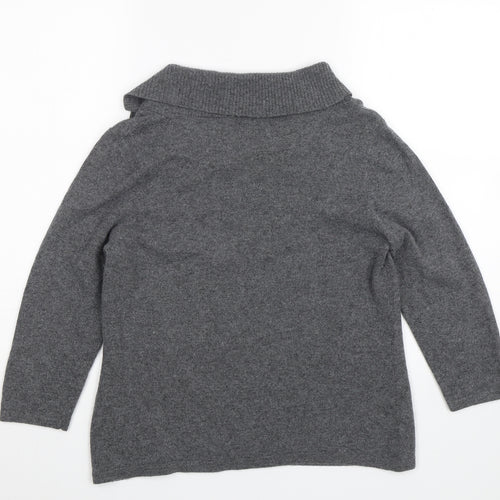 Precis Womens Grey   Pullover Jumper Size M