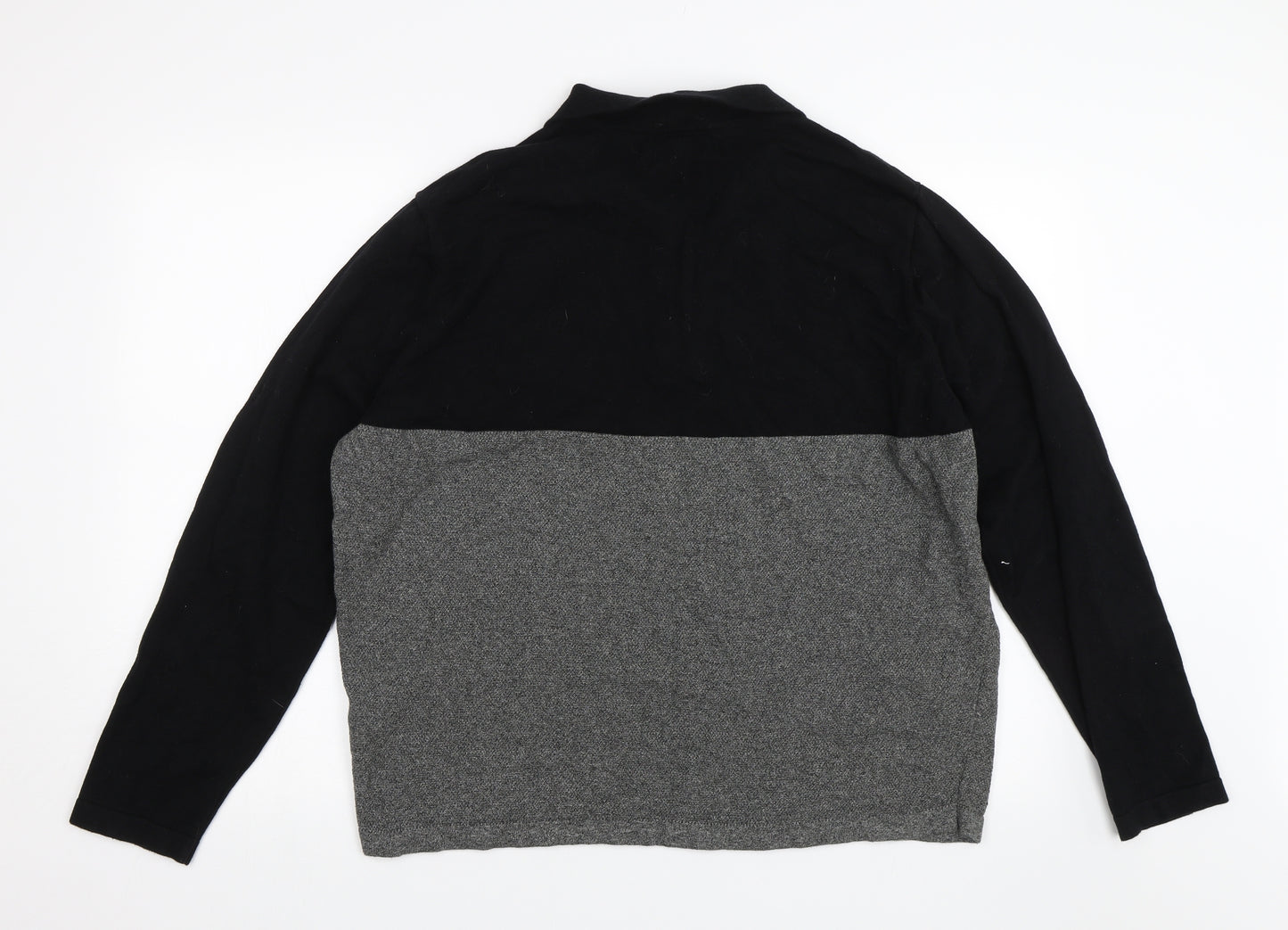 Red Herring Mens Black   Pullover Jumper Size 2XL