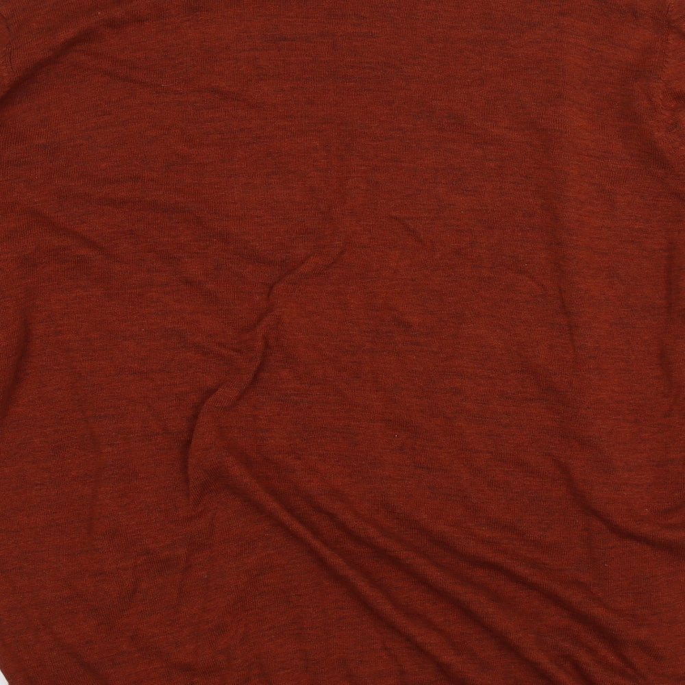 George Mens Orange   Pullover Jumper Size 2XL