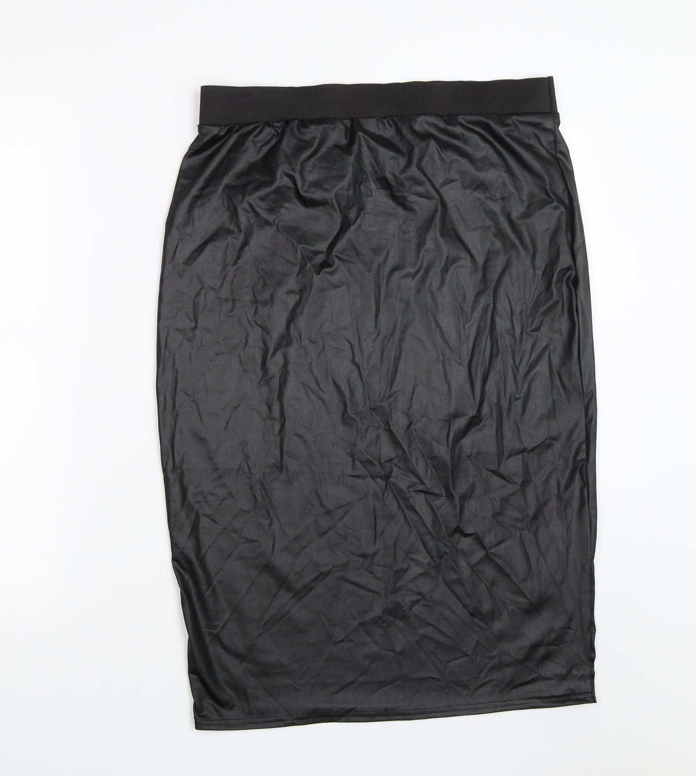 Preworn Womens Black   Straight & Pencil Skirt Size 32 in
