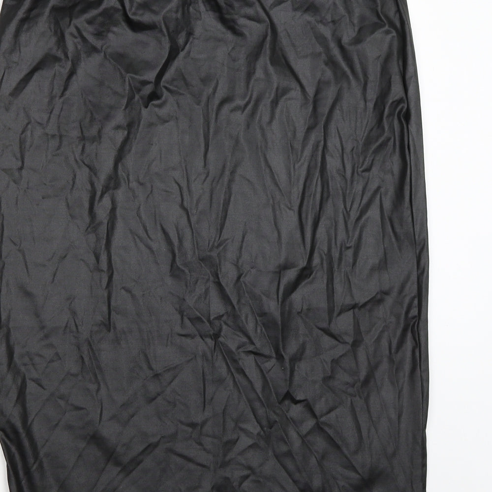 Preworn Womens Black   Straight & Pencil Skirt Size 32 in