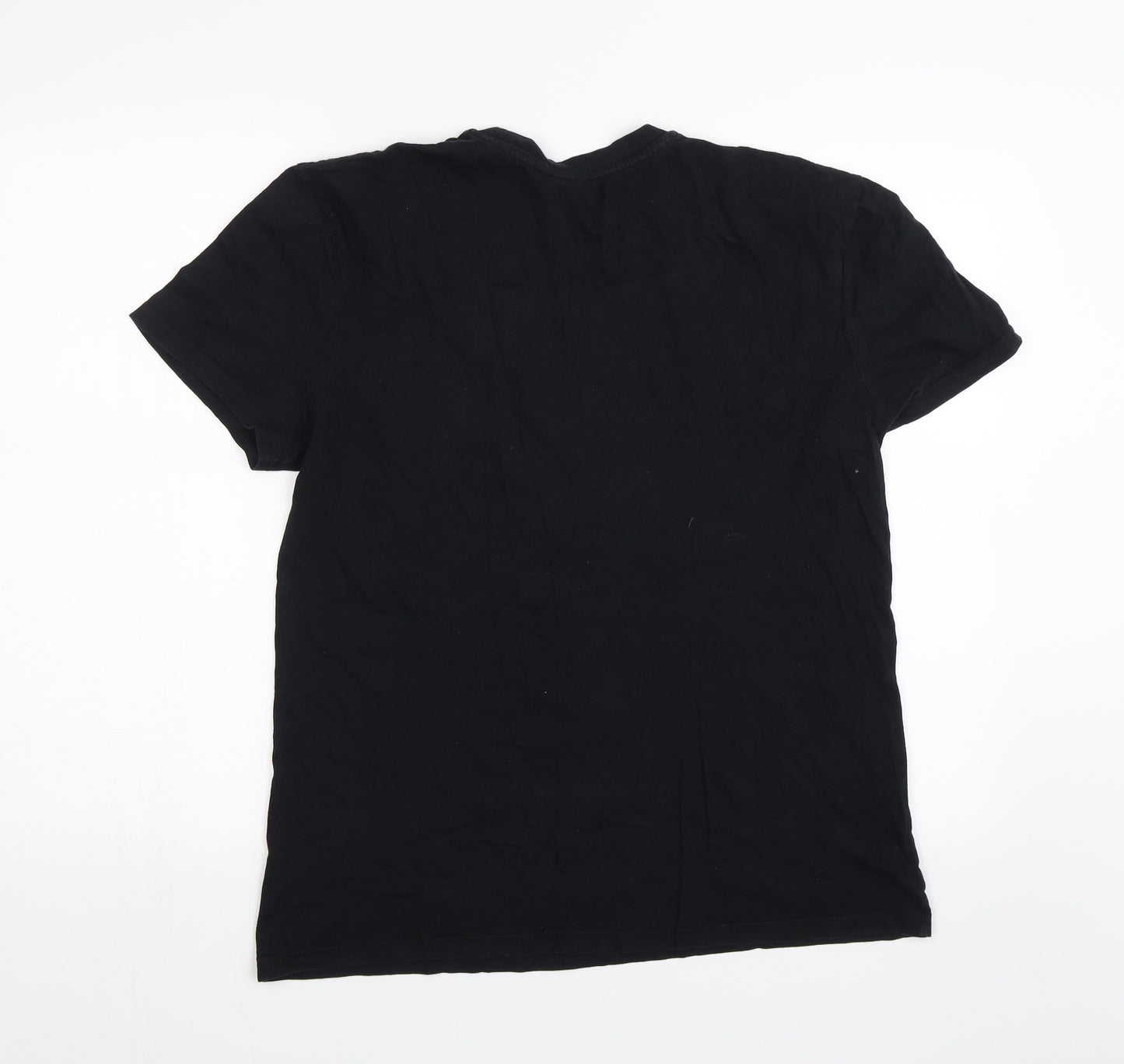 Topman Mens Black    T-Shirt Size M  - Peanuts Snoopy