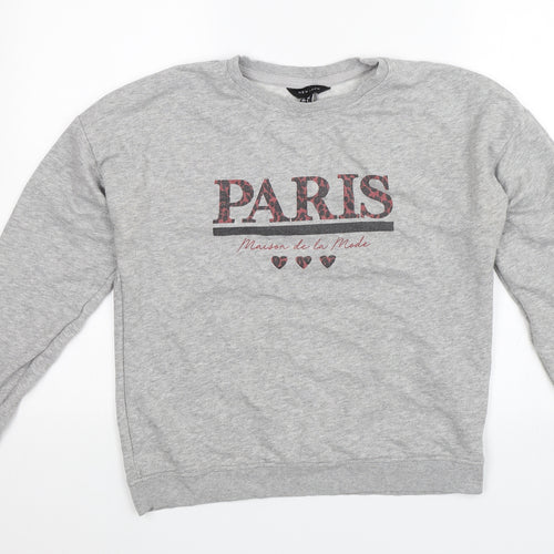 New Look Womens Grey   Pullover Jumper Size 12  - Paris