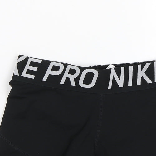 Nike Womens Black   Sweat Shorts Size M - Nike Pro