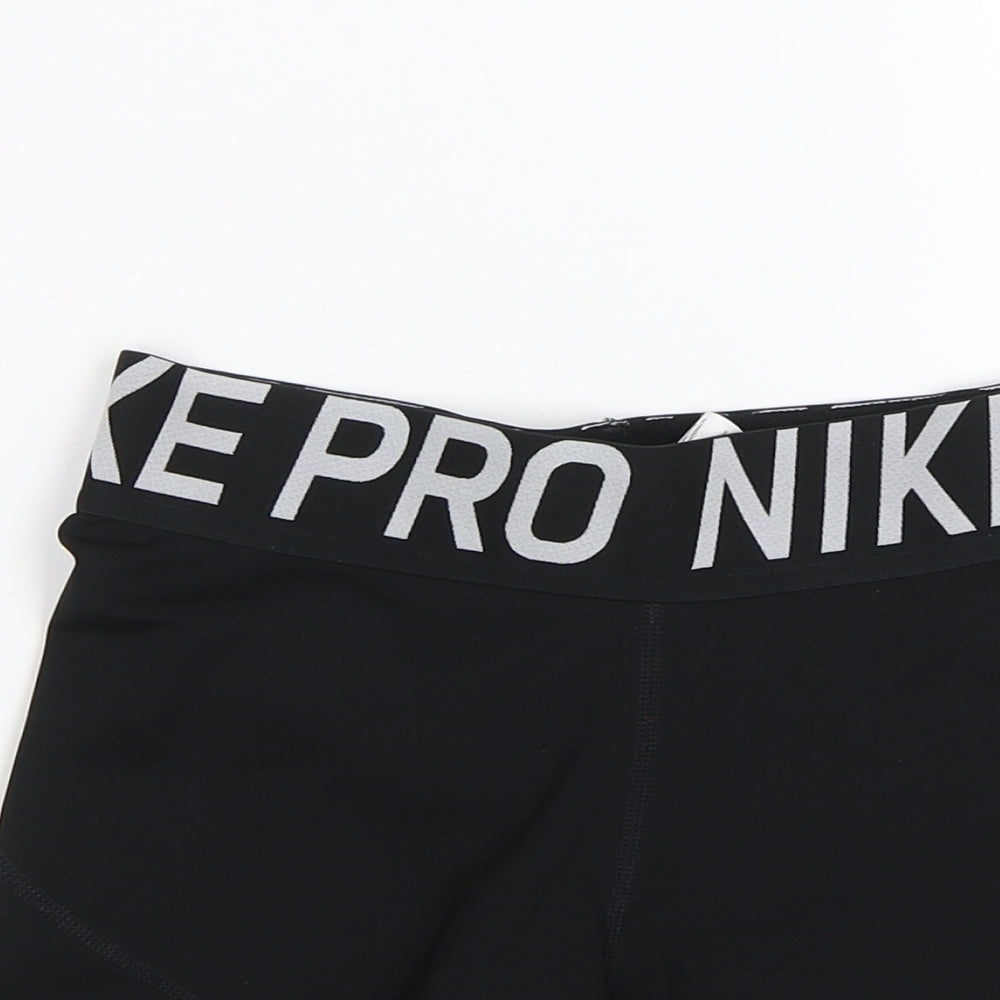 Nike Womens Black   Sweat Shorts Size M - Nike Pro