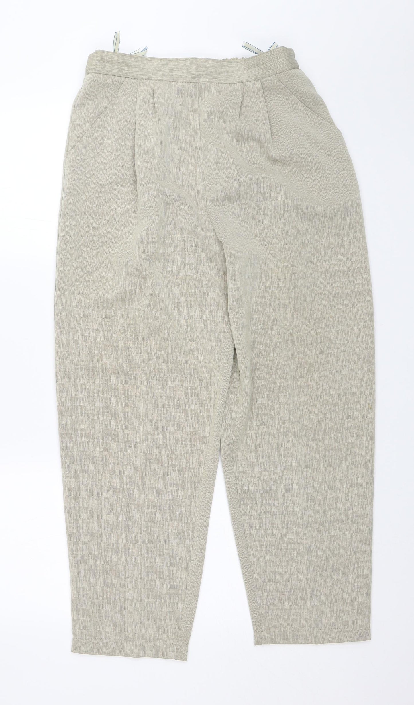 C&A Womens Beige   Capri Trousers Size 14 L26 in