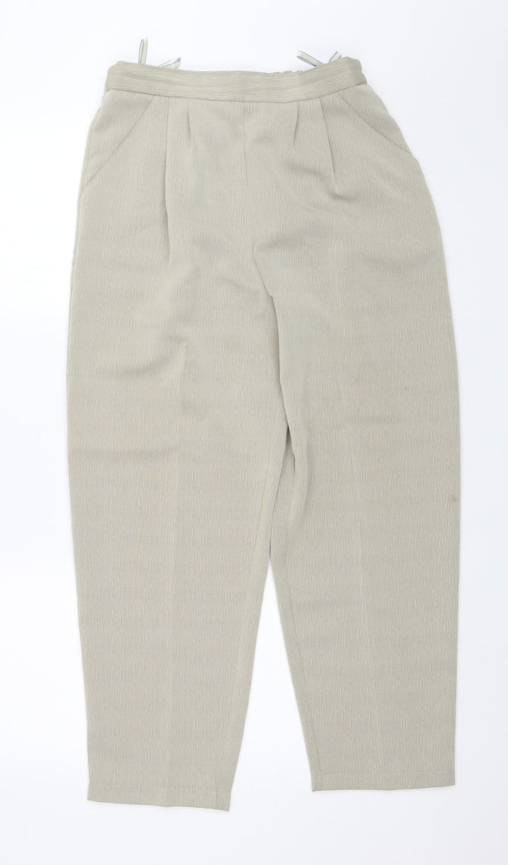 C&A Womens Beige Capri Trousers Size 14 L26 in