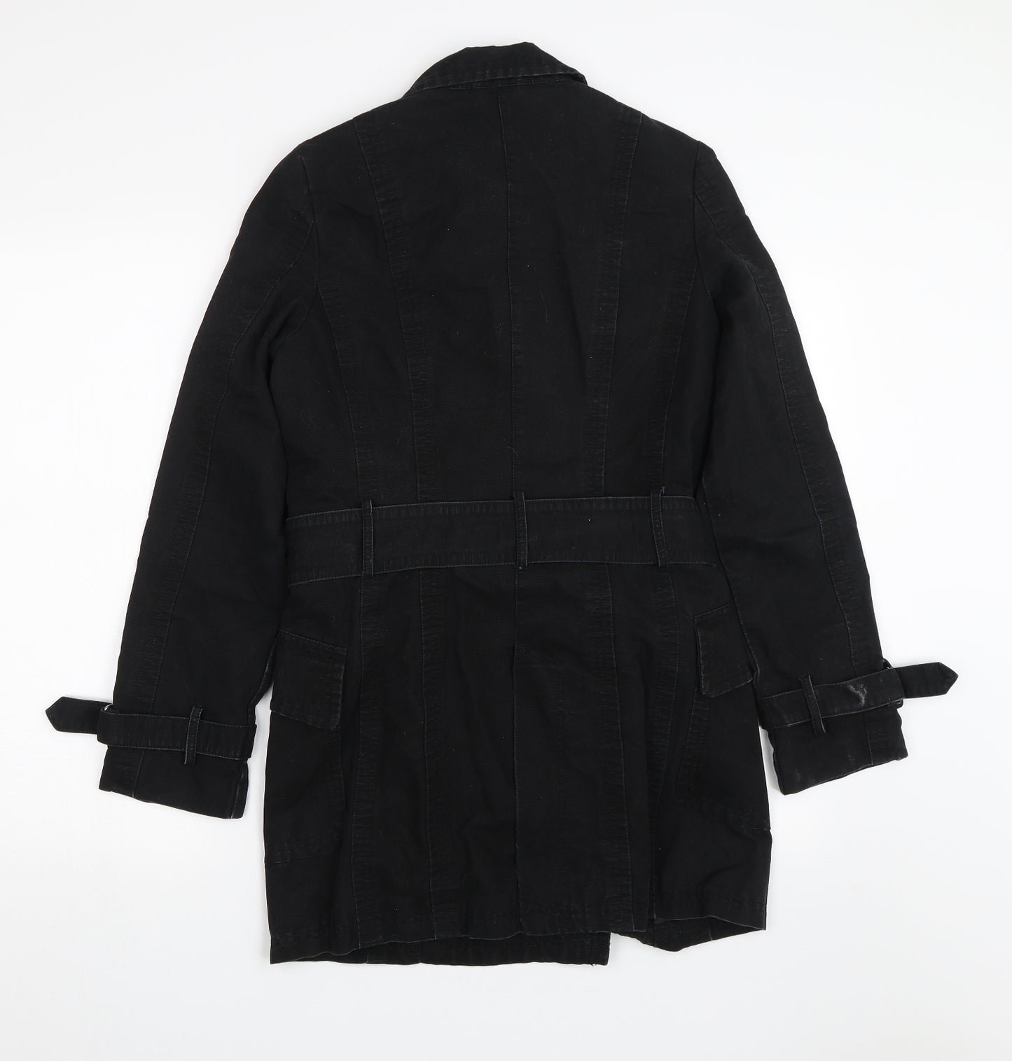 Papaya Womens Black   Pea Coat Jacket Size 10