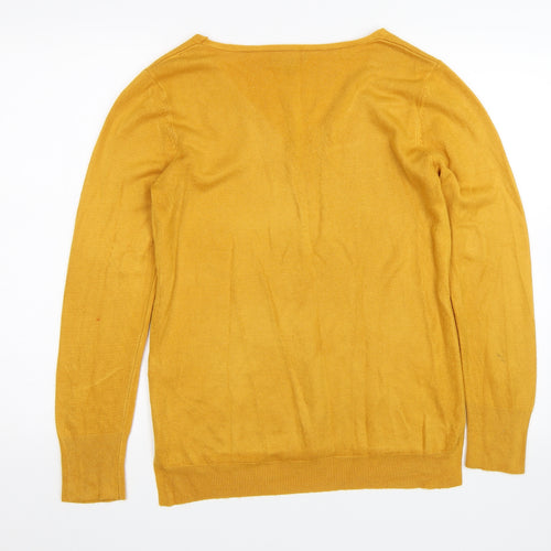 Primark Womens Yellow   Pullover Jumper Size M