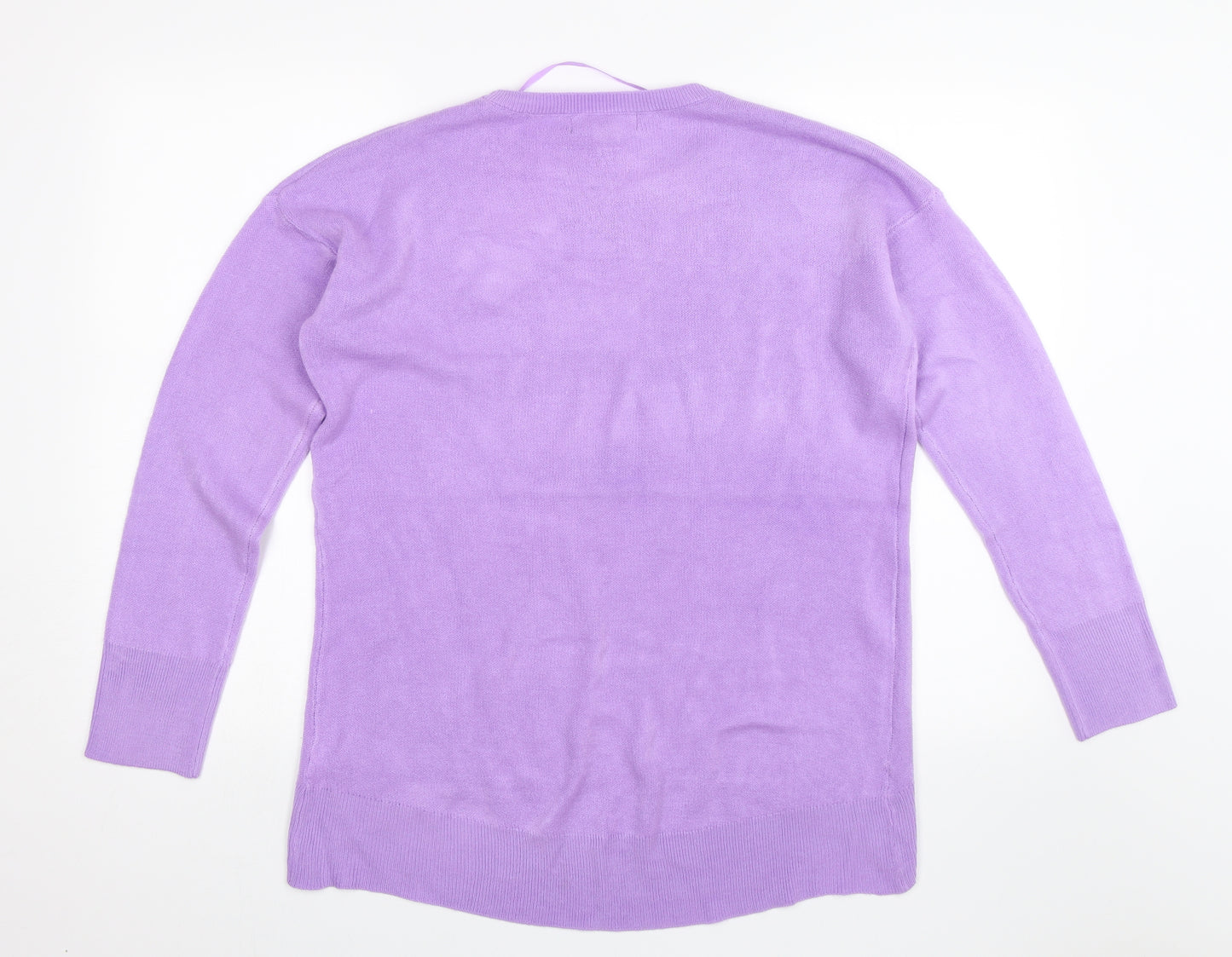 Primark Womens Purple   Pullover Jumper Size S