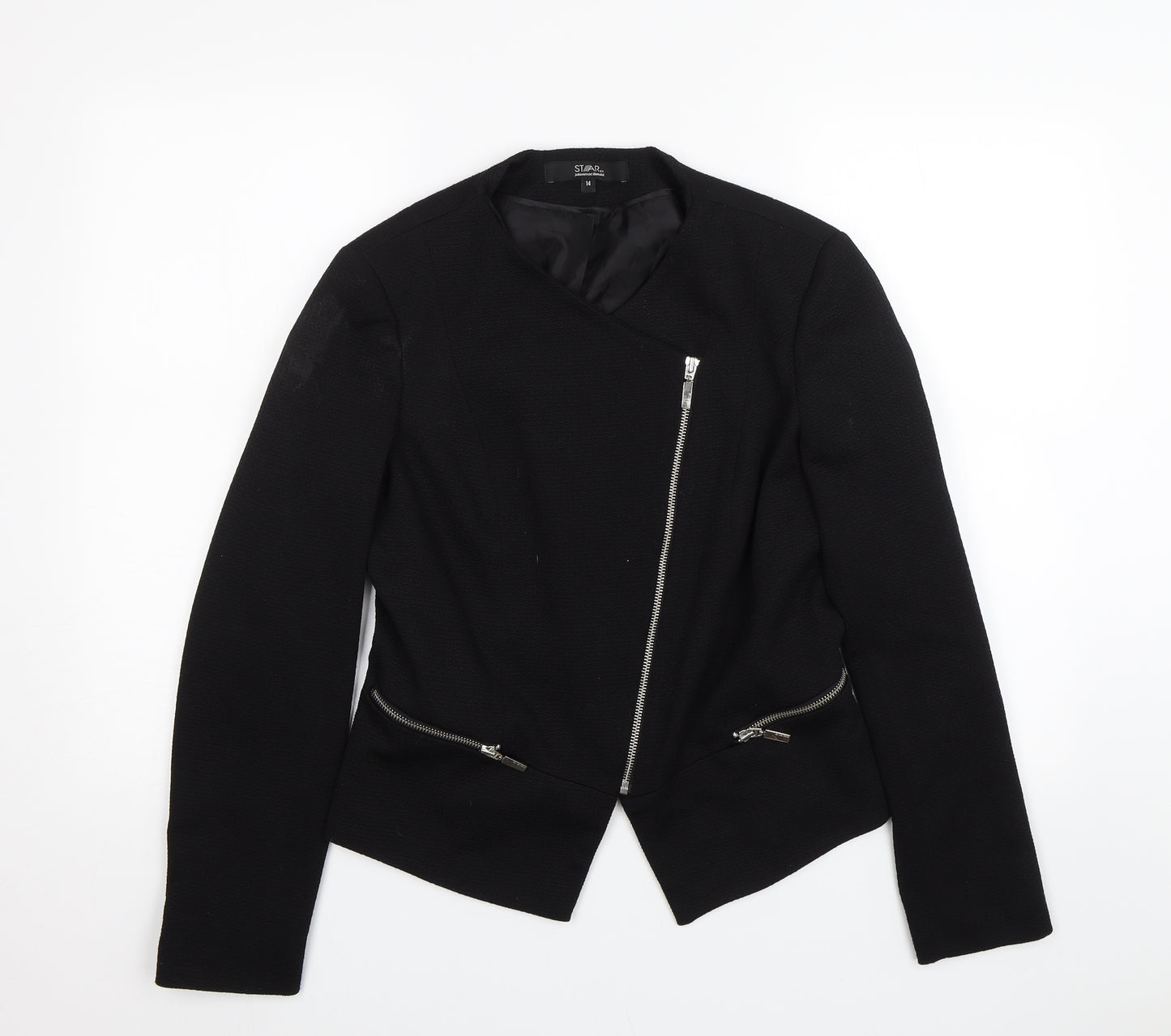 Julien Macdonald Womens Black   Jacket  Size 14