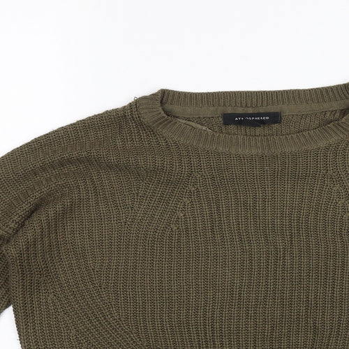 Atmosphere Womens Green   Pullover Jumper Size 8