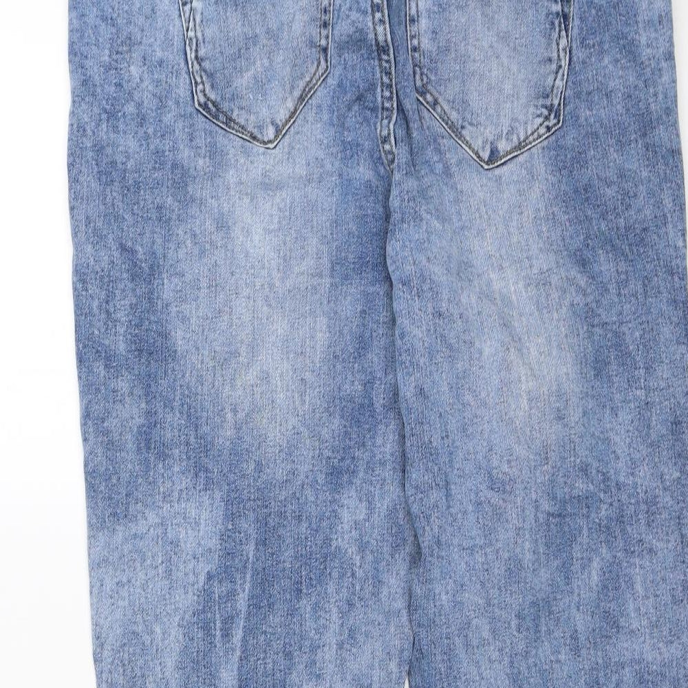 Peacocks Womens Blue   Skinny Jeans Size 14 L25 in