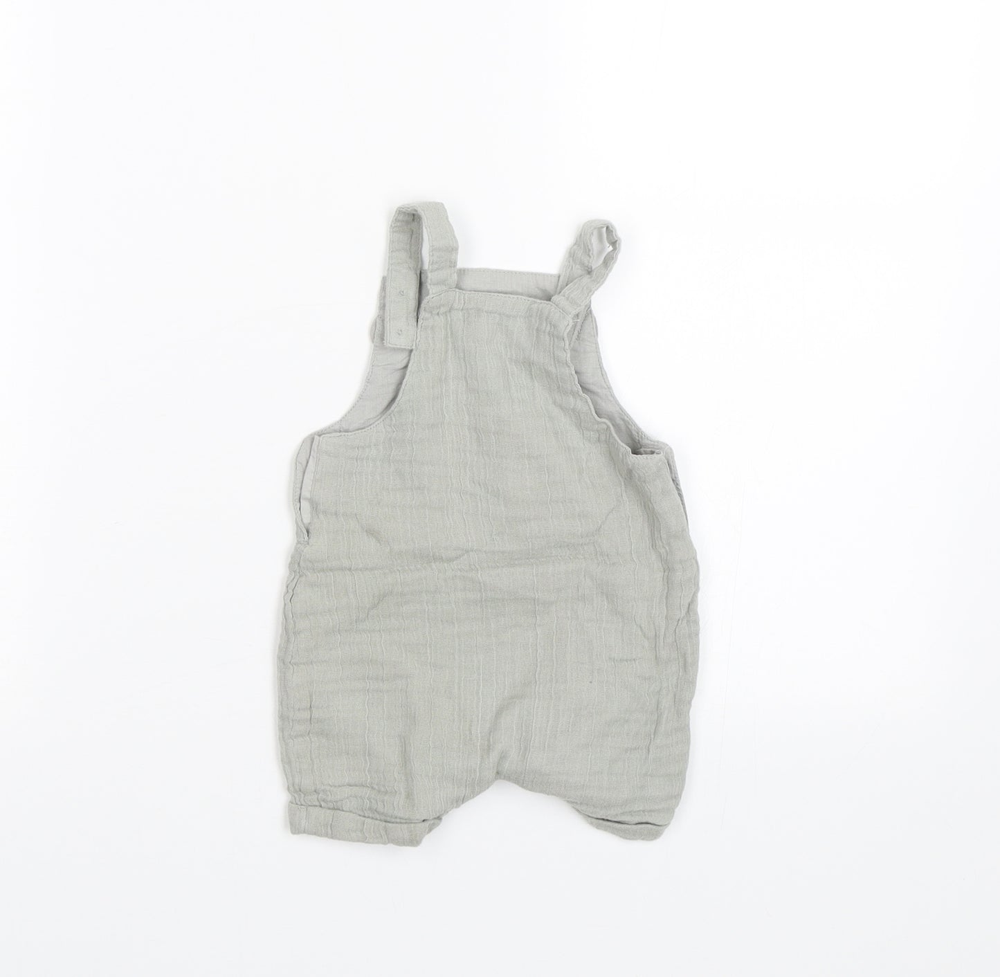 TU Baby Grey   Dungaree One-Piece Size 0-3 Months
