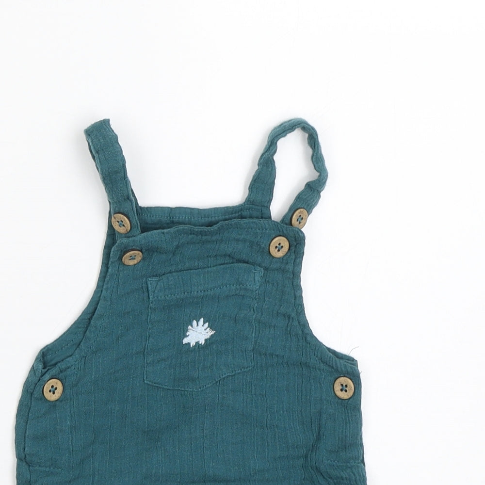 TU Baby Green   Dungaree One-Piece Size 0-3 Months