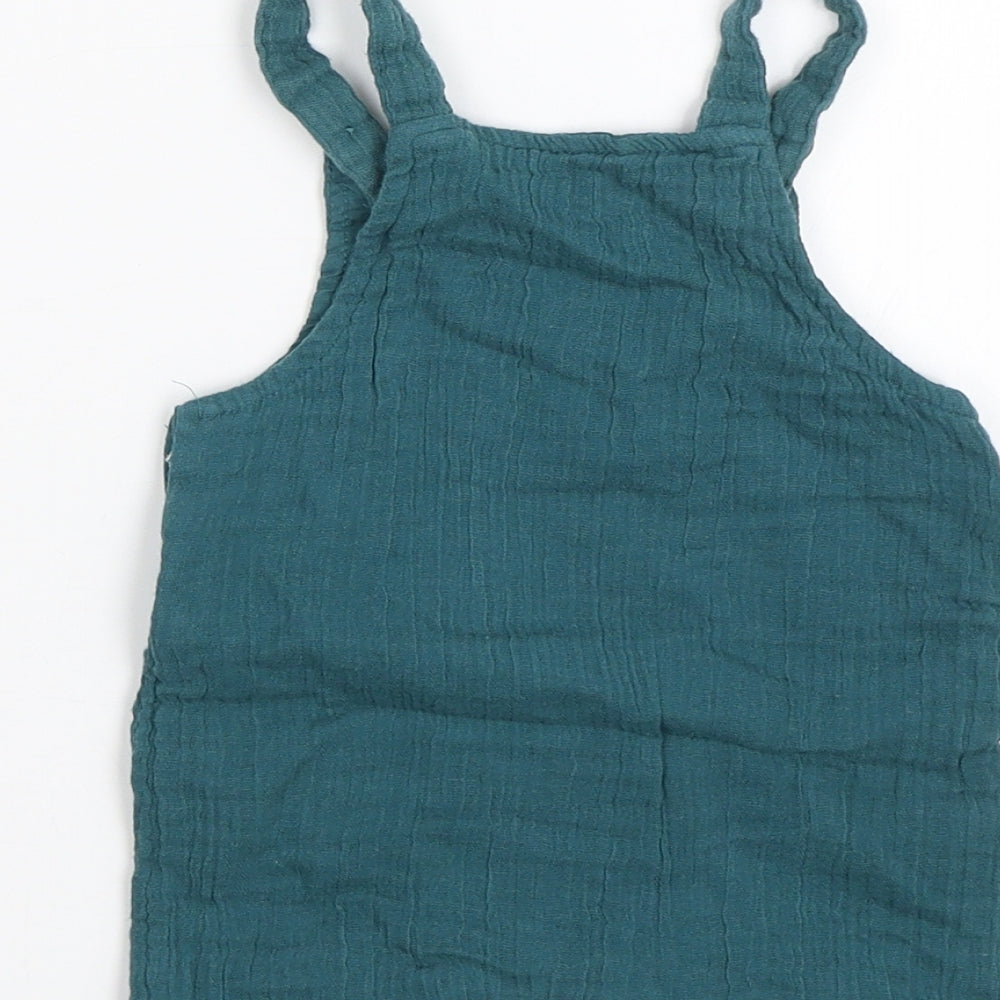TU Baby Green   Dungaree One-Piece Size 0-3 Months