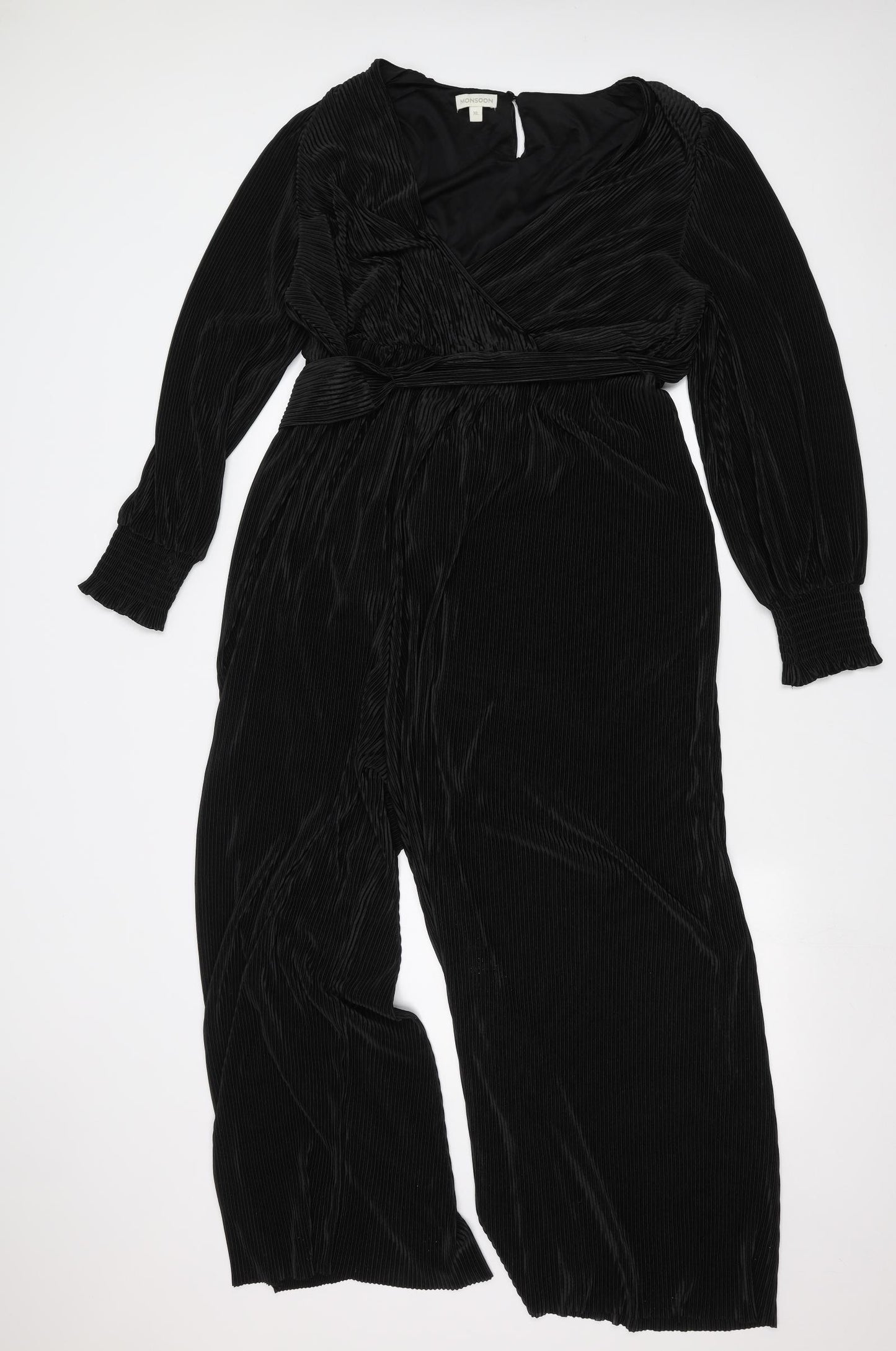 Monsoon Womens Black   Jumpsuit One-Piece Size XL