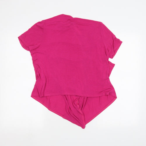 C.M.D Womens Pink   Cardigan Jumper Size L