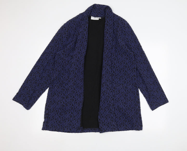 tara clothing Womens Blue Jacket Size M