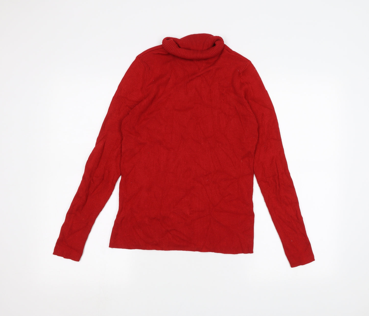 Marks and Spencer Womens Red   Basic T-Shirt Size 12