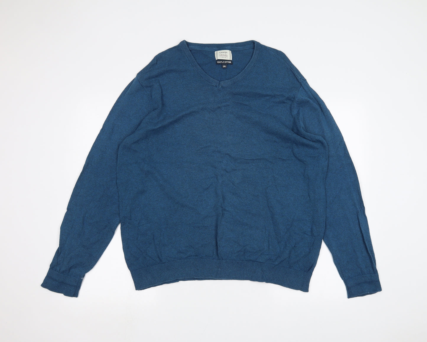 George Womens Blue   Pullover Jumper Size 2XL