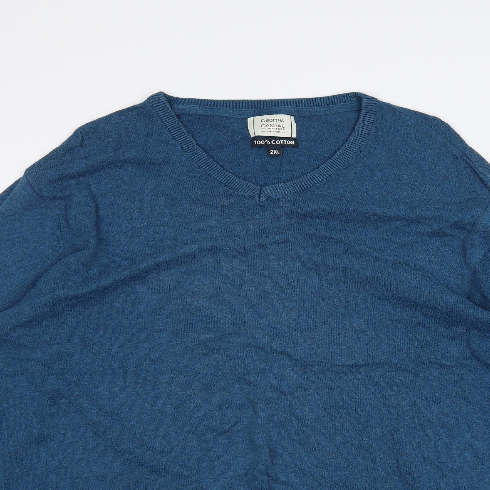 George Womens Blue   Pullover Jumper Size 2XL