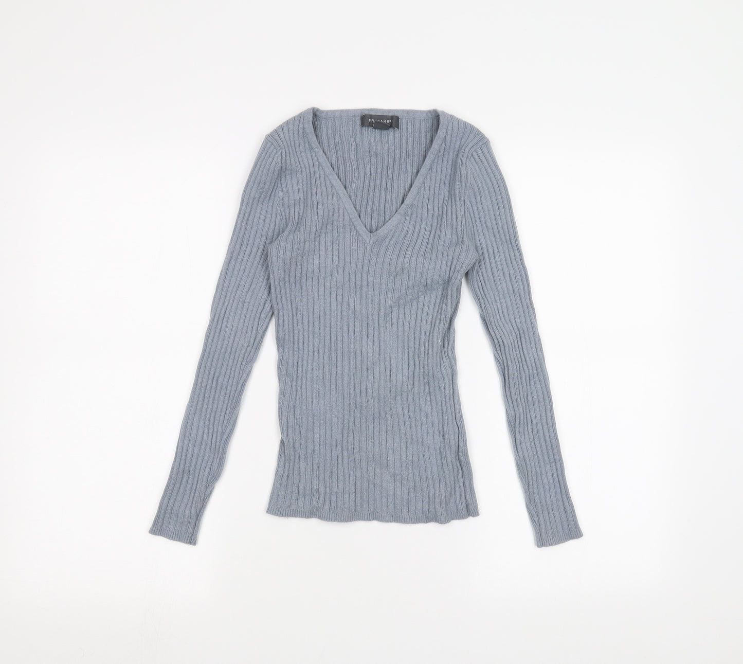 Primark Womens Blue   Basic T-Shirt Size S