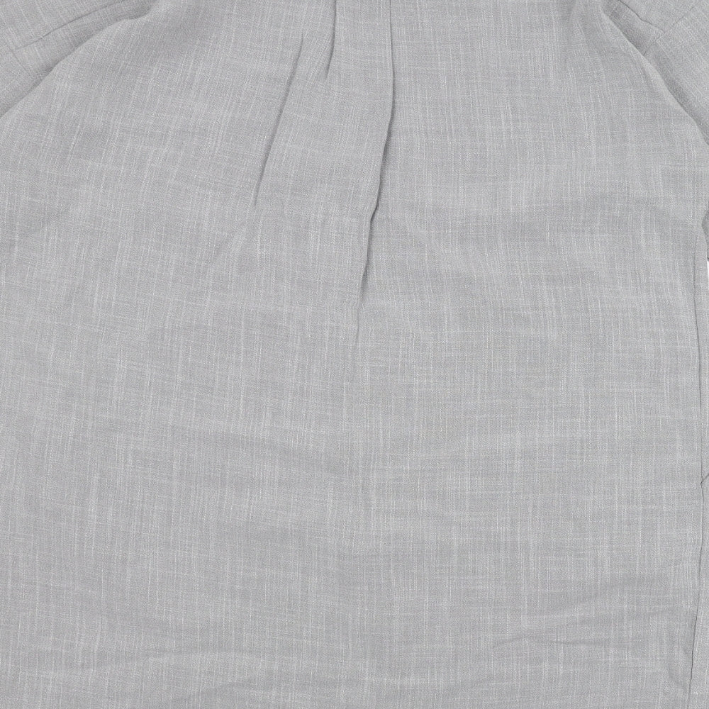 Viz a Viz Womens Grey   Basic T-Shirt Size M