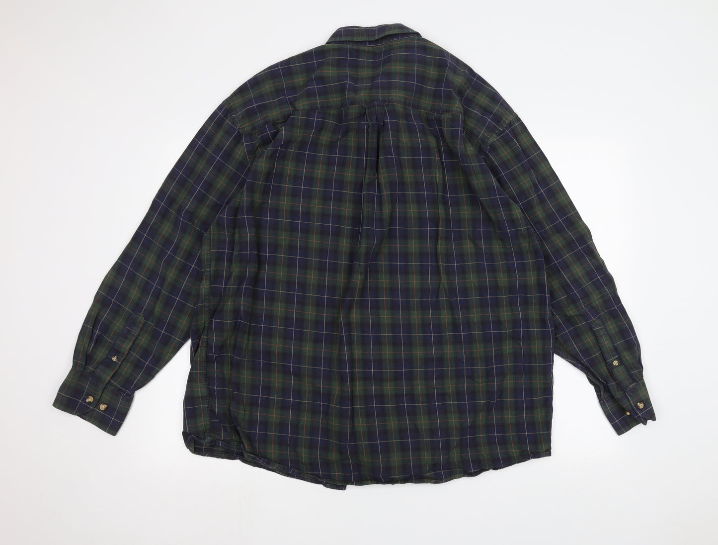 Avenue Mens Green    Dress Shirt Size 2XL