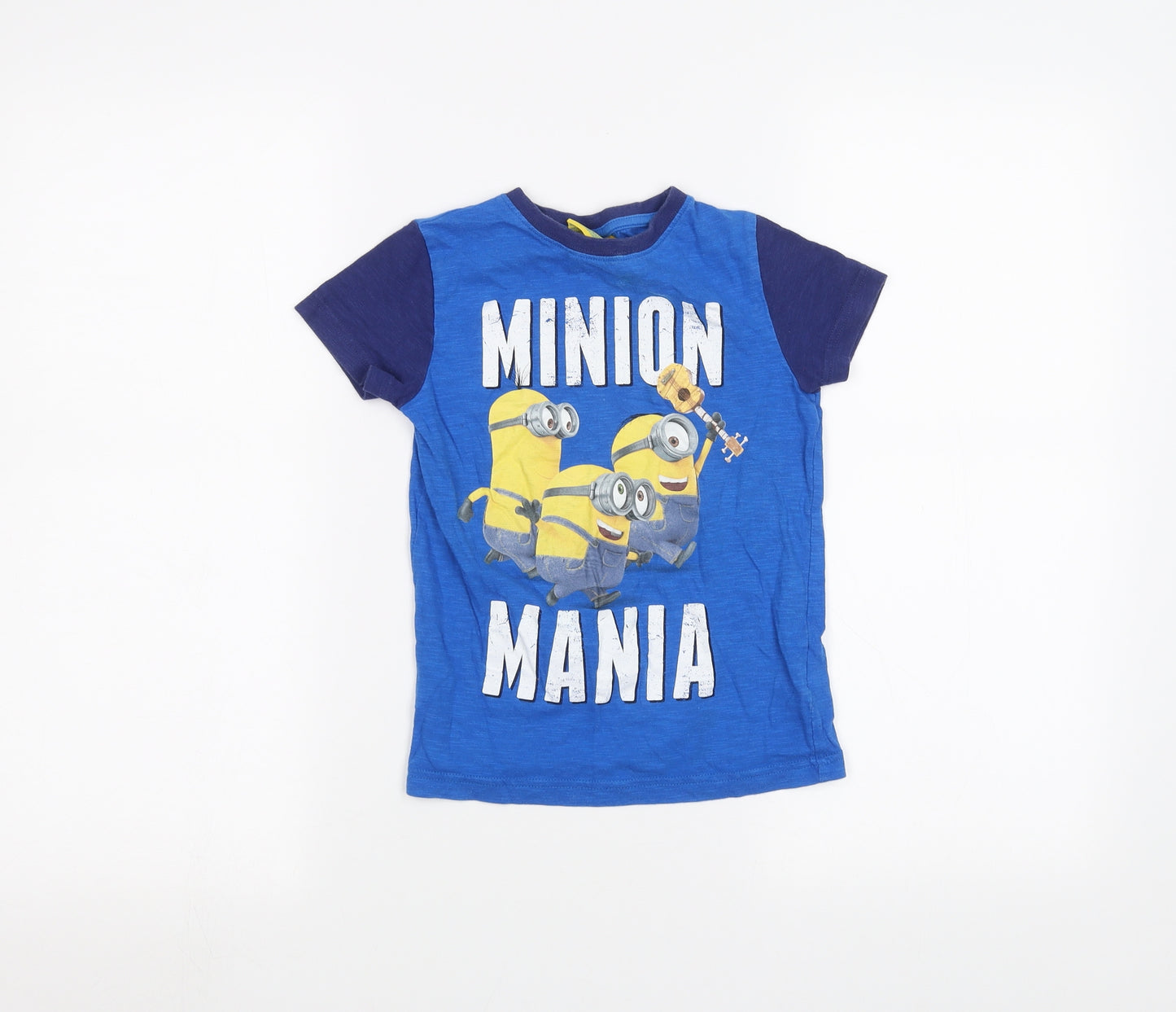 NEXT Boys Blue   Basic T-Shirt Size 5 Years  - Minion