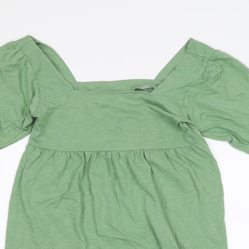 ASOS Womens Green   Basic T-Shirt Size 8