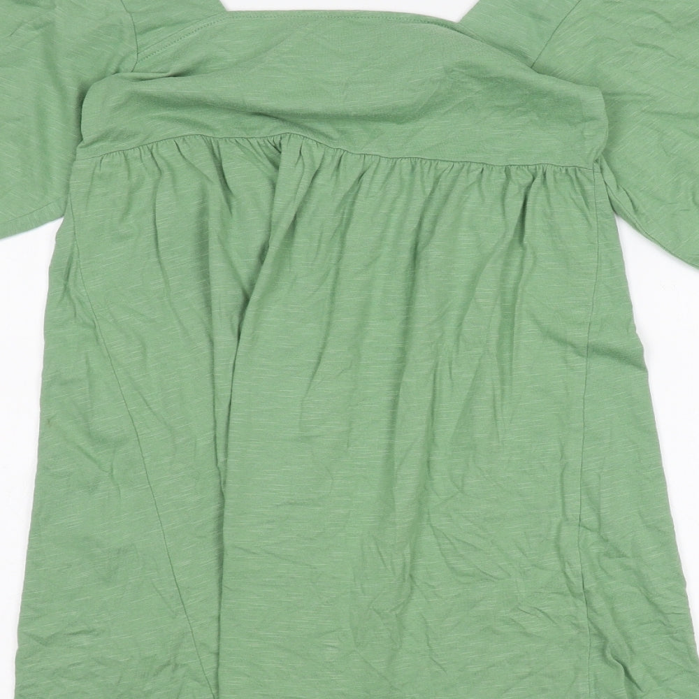 ASOS Womens Green   Basic T-Shirt Size 8