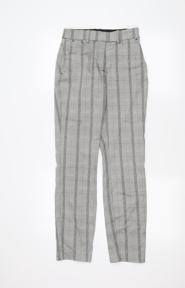 H&M Womens White Trousers Size 6 L26 in