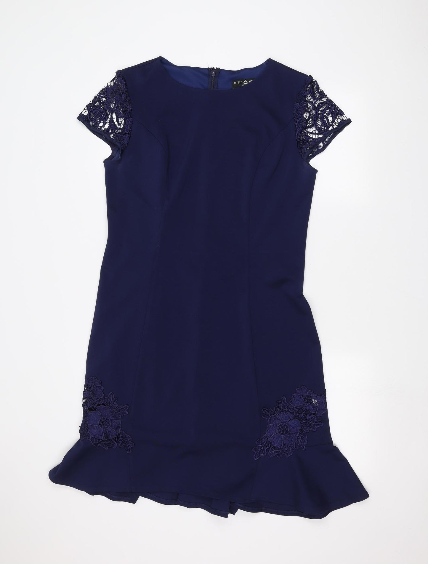 Little Misstress Womens Blue   Basic T-Shirt Size 16
