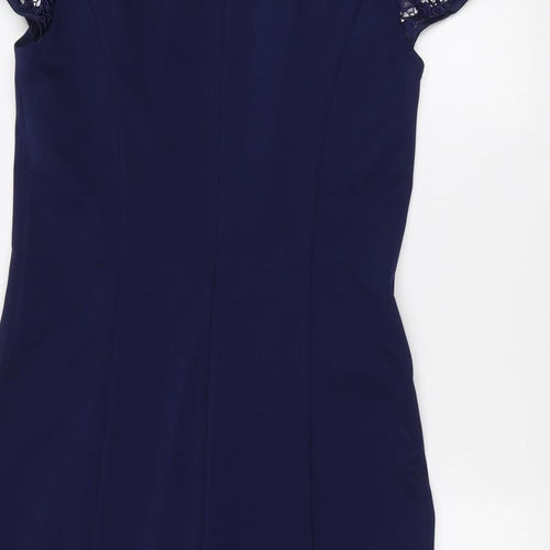 Little Misstress Womens Blue   Basic T-Shirt Size 16