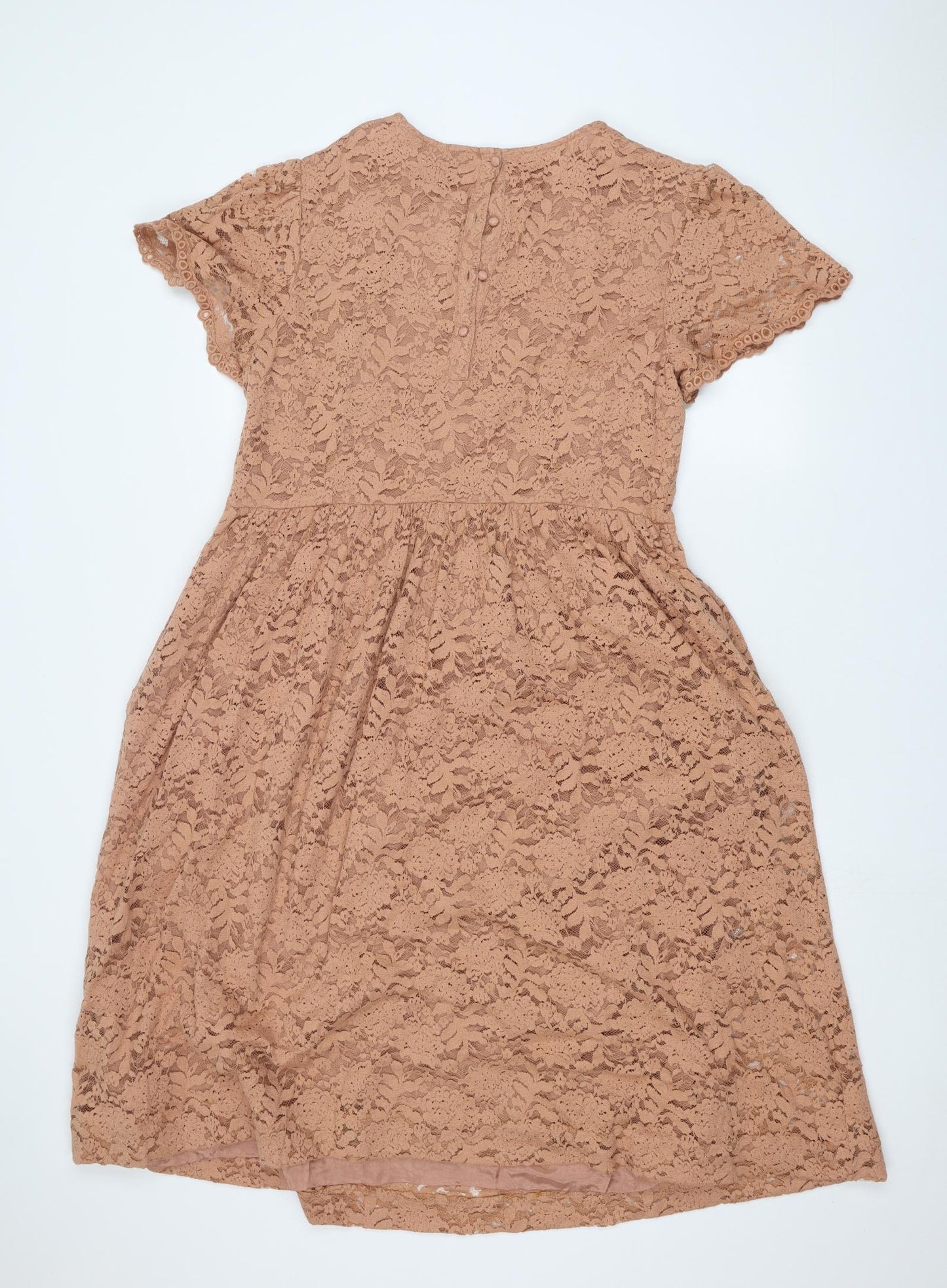 Marks and Spencer Womens Orange   A-Line  Size 16