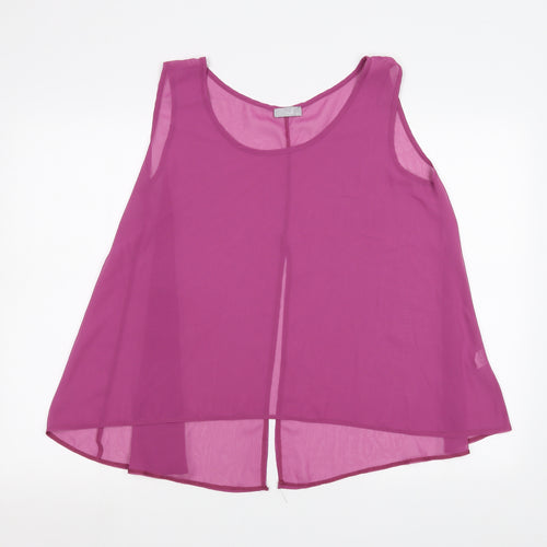 CMD Womens Purple   Basic Blouse Size 14