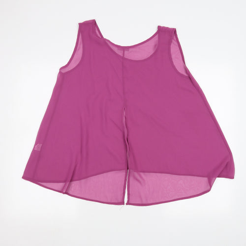CMD Womens Purple   Basic Blouse Size 14