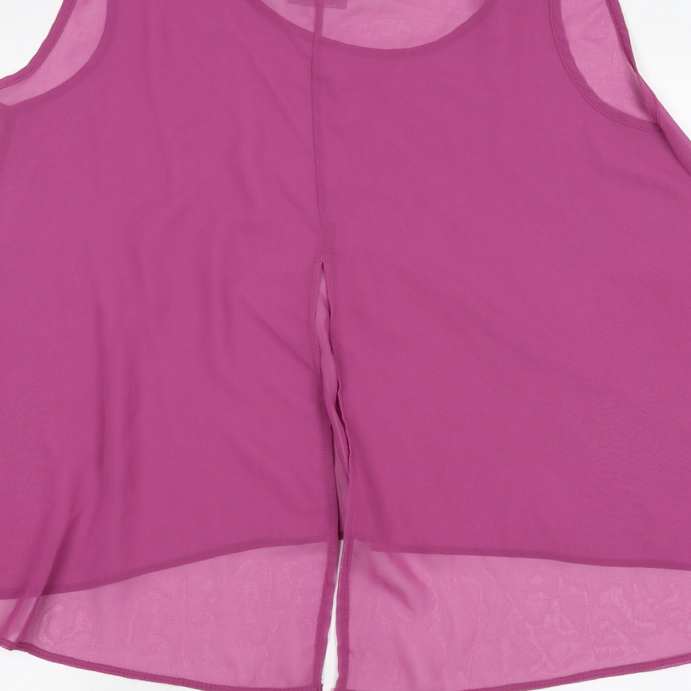 CMD Womens Purple   Basic Blouse Size 14